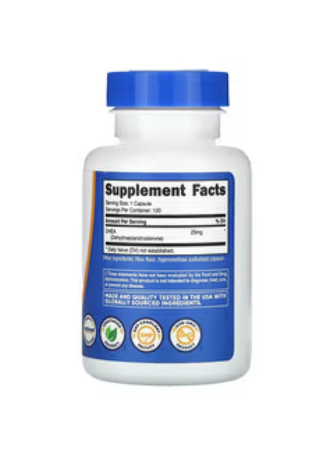 نوتريكوست، ديهيدرو إيبي أندروستيرون، 25 ملغ، 120 كبسولة - Image 2