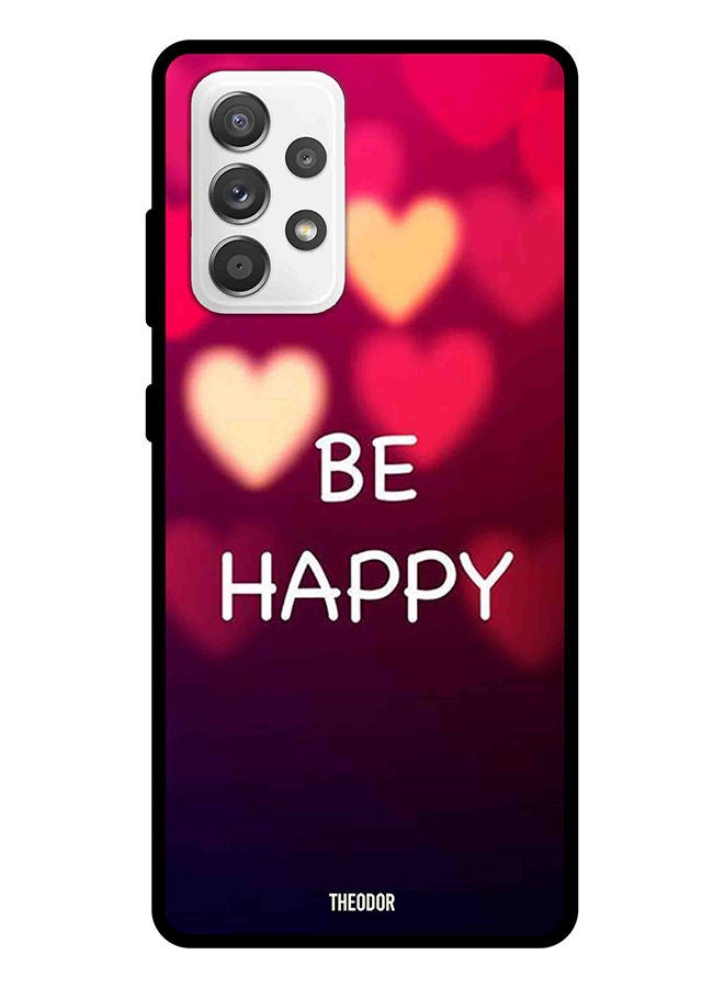 Theodor Protective Case Cover For Samsung Galaxy A52s Be Happy - Image 1