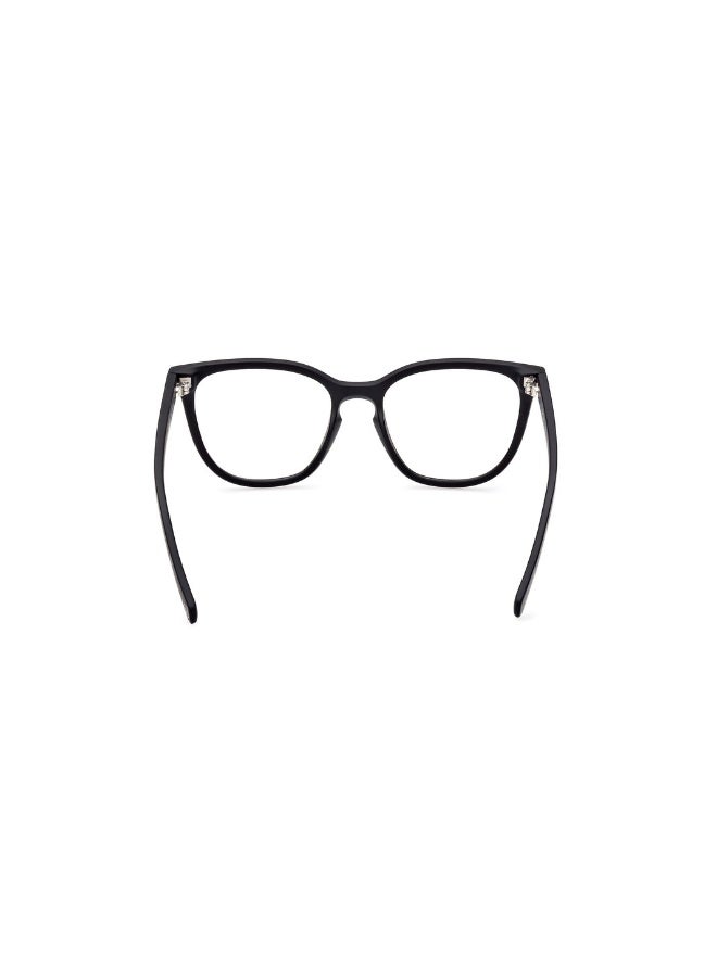 غانت نظارة طبية بشكل مربع للنساء بأذرع بلاستيكية GA4138  مقاس 53 - اسود لامع - Image 4