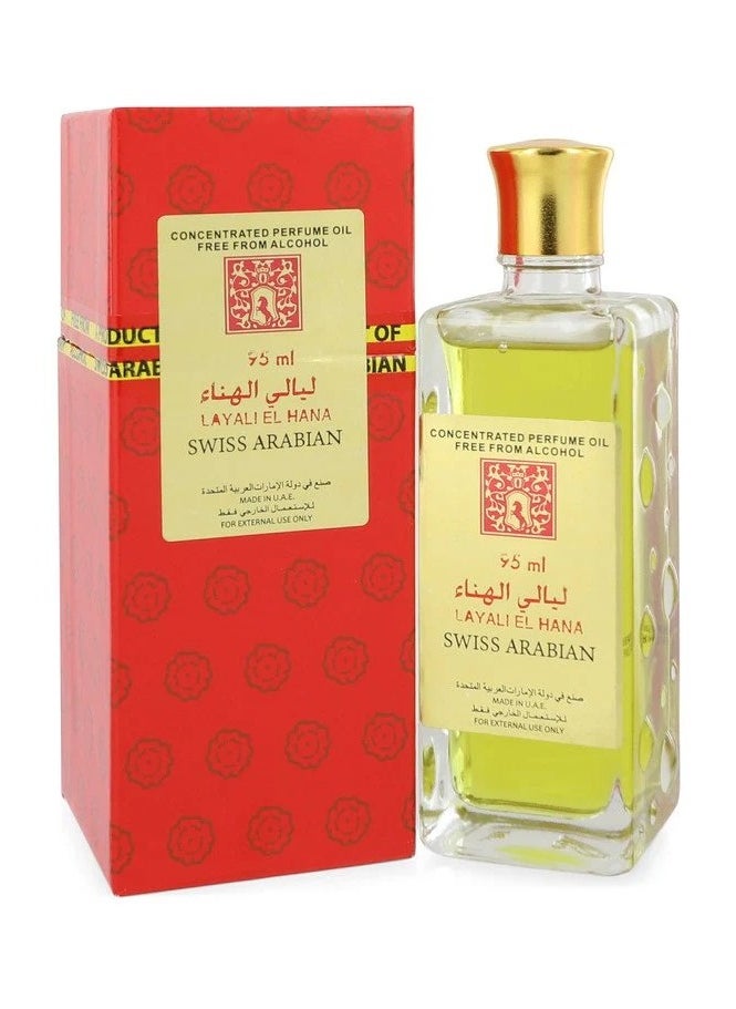 سويس أربيان زيت عطري مركز من سويس عربي ليالي الهنا ER8E، 95 مل 