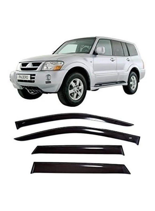 Generic Window protectors and rain guards for Mitsubishi Pajero 2007 2008 2009 2010 2011 2012 2013 2014 2015 2016 2017 2018 2019 2020 