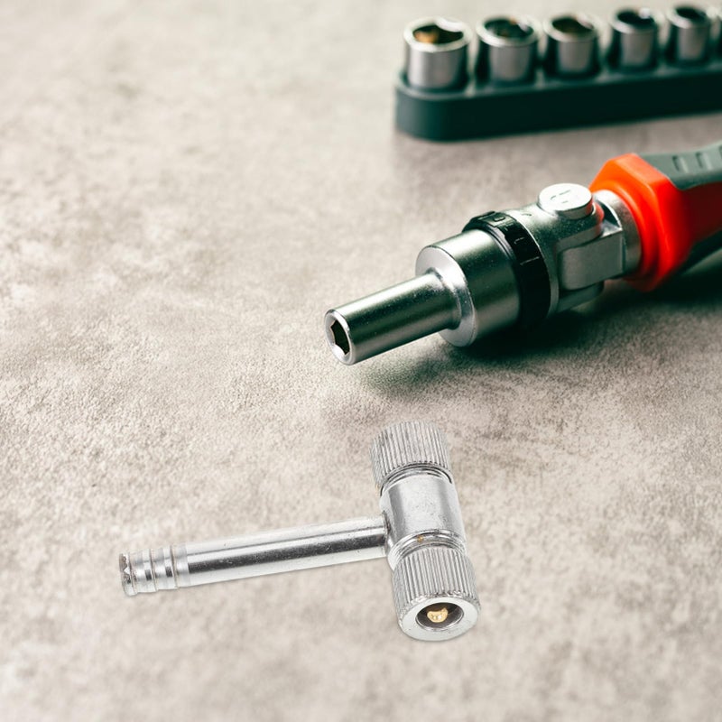 Portable Tire Inflator Chuck Quick Connect Tool for Motorcycle Efficient Repair and Inflation - Image 5