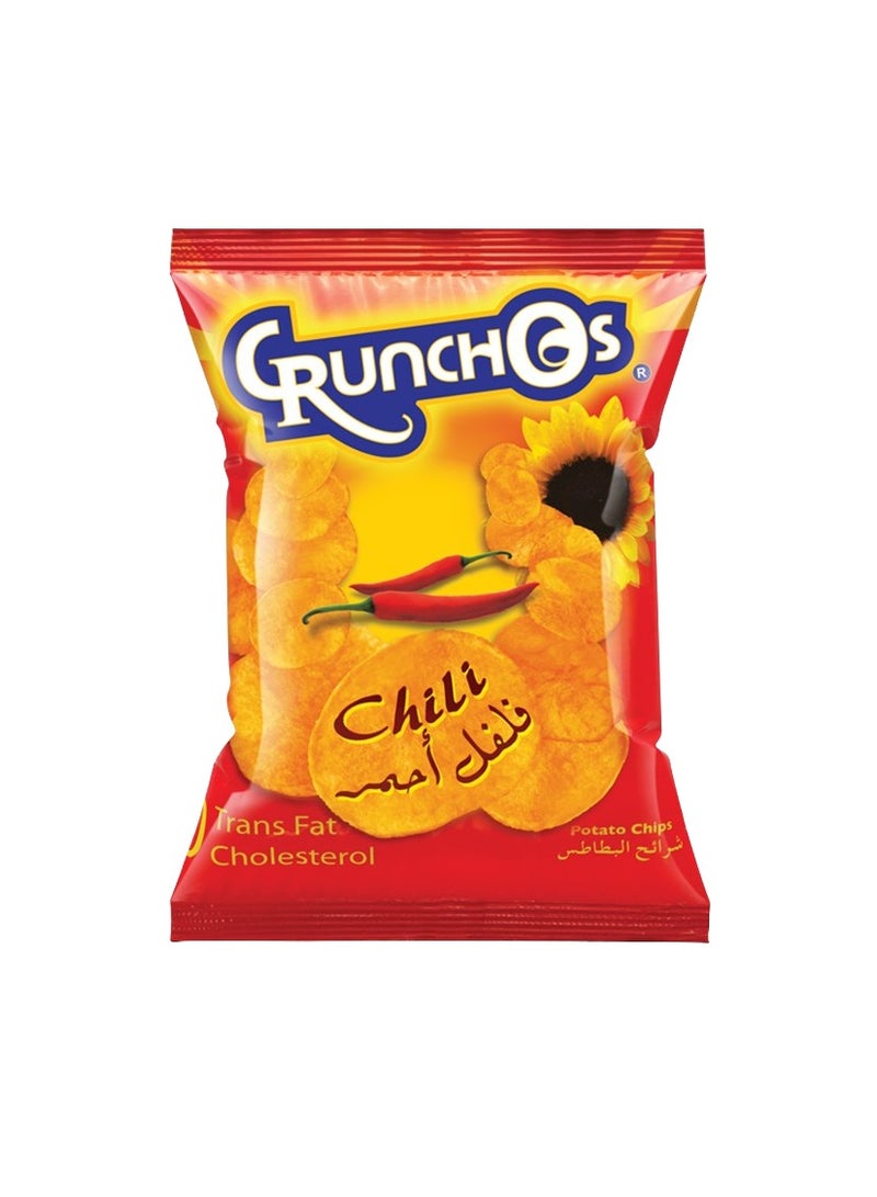 Crunchos رقائق البطاطس الحارة الطبيعية - Image 1