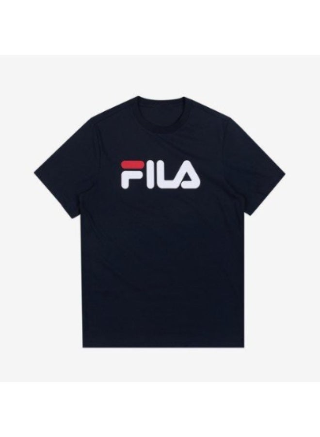 FILA Classic Logo Crew Neck Short Sleeve T-Shirt, Unisex Casual Top-XXL - Image 3