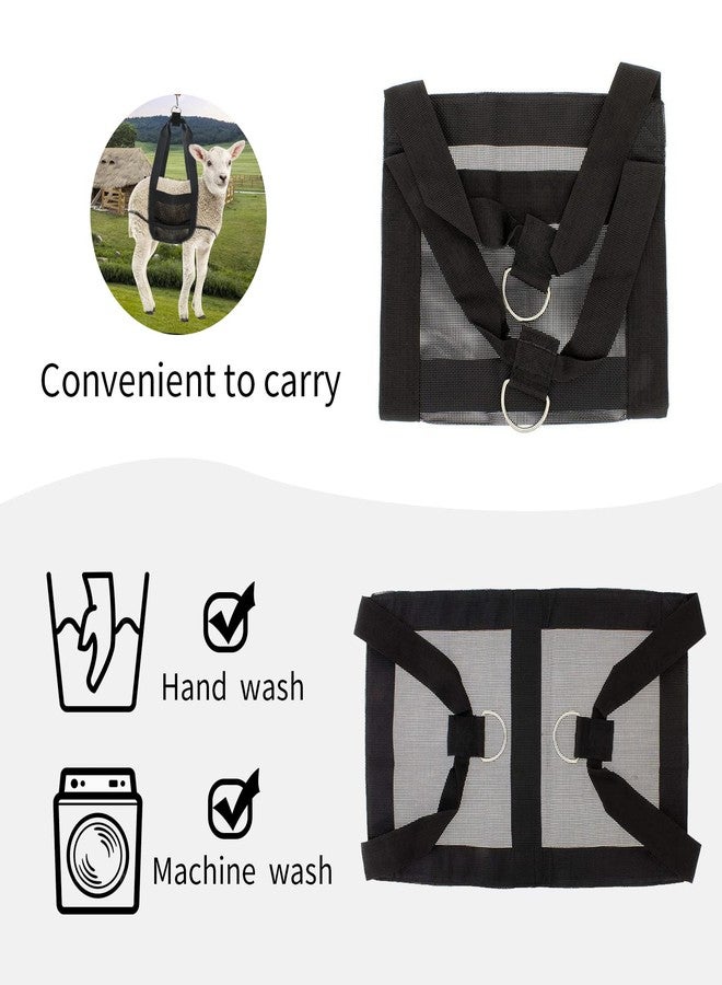 Zasukol Lamb Sling for Weighing Animals, Calf Scale Hanging Weight Scale Sling, Assist Sling Hang Scale for Weighing Lamb Baby Alpaca Newborn Livestock - Image 4