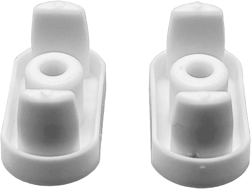 OHIY 2 pcs Champion Bottom Rail End Cap for Cordless 1" Horizontal Deluxe Blinds 240612 White - Image 5