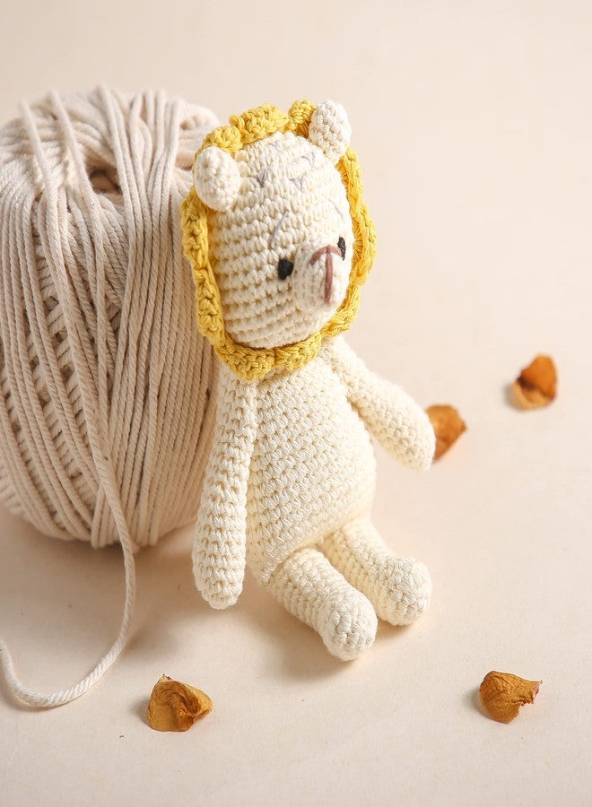 let's make Natural Crochet Stuffed Animal for Babies Newborn Knitted Doll Baby Rattle Soft Cotton Sleep Toy Baby First Friend Gift for Baby Shower, Christmas, Birthday - Image 3