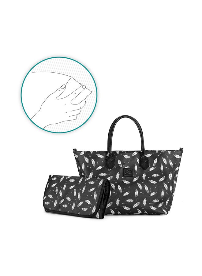 Kinderkraft - Mommy Diaper Bag - Black - Image 1