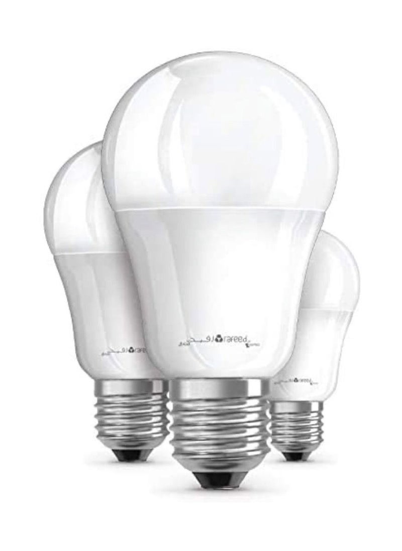 Rafeed - RAFEED 7W 3 Pc Pack LED Bulb E27 White Light Energy Efficient (AN60016) - Image 1