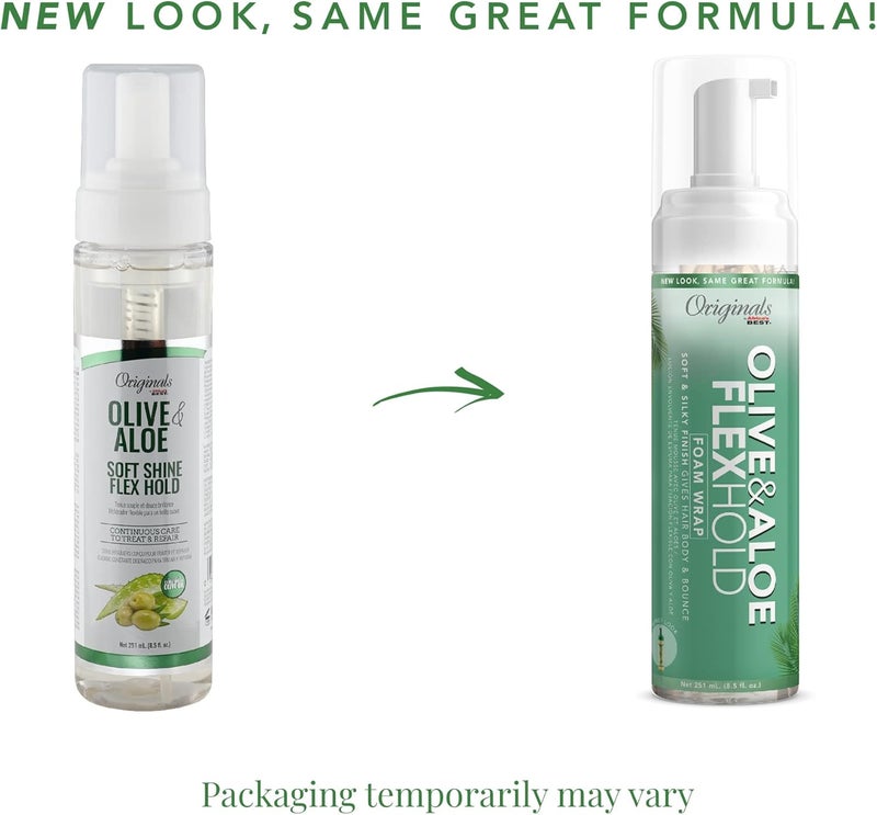 Africa's BEST Originals by Africa's Best Olive Oil Foam Wrap Lotion - 251ml - Image 2