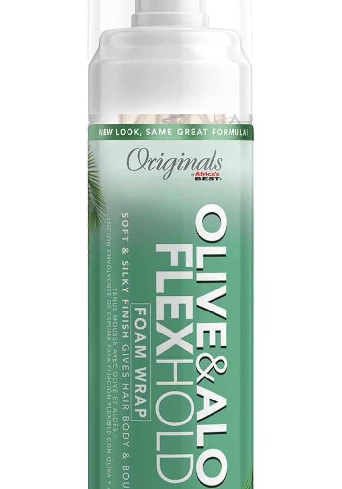 Africa's BEST Originals by Africa's Best Olive Oil Foam Wrap Lotion - 251ml - Image 1