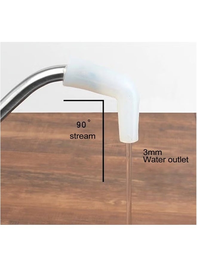 4PCS Coffee Dripping Jugs Kettle Gooseneck Pot Water Flow Restrictor Nozzle Compatible Replacement Part Spout Diversion Aid