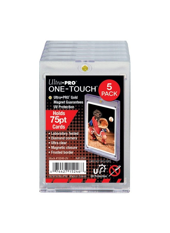 Ultra Pro Polypropylene (PP) 75pt Card Holder - 5 Piece