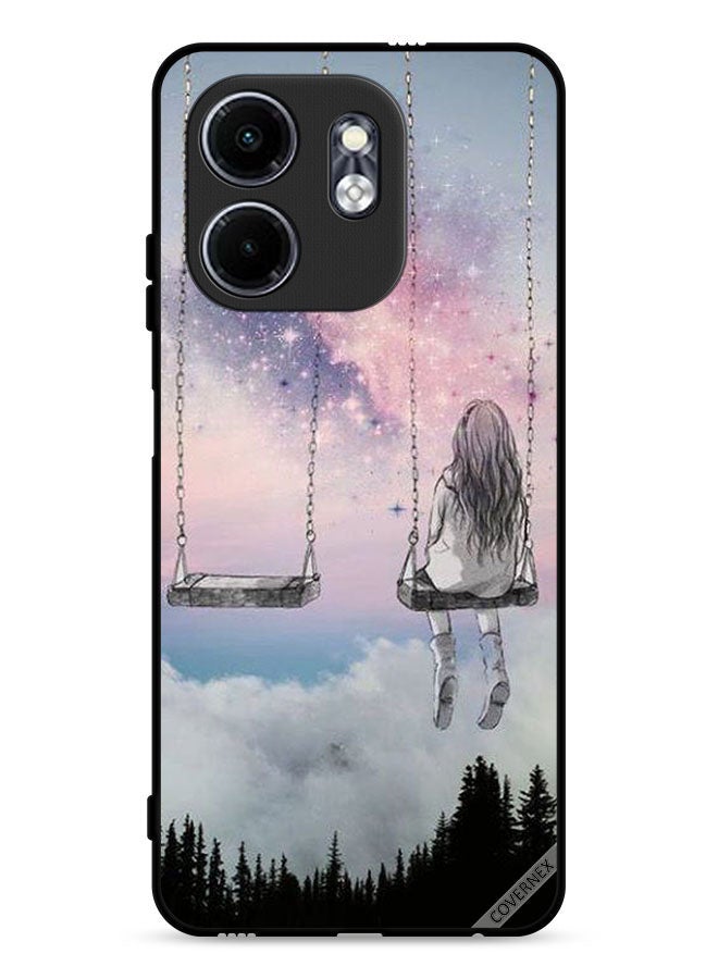 Covernex Infinix Smart 9 4G Protective Case Cover Lonely Girl Art - Image 1