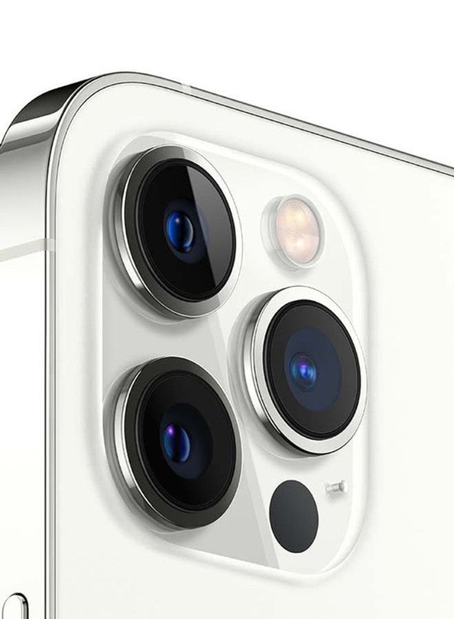 ابل  مجدد - آيفون 12 برو ماكس 128 جيجابايت فضي 5G مع فيس تايم - النسخة الدولية - Image 5