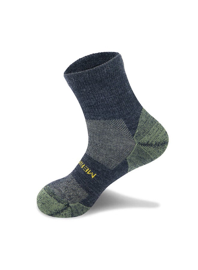 Tfo 6th Generation Merino Outdoor Socks Windproof Wool Hiking Mountaineering Socks 211 Men's Light Green L - Image 3