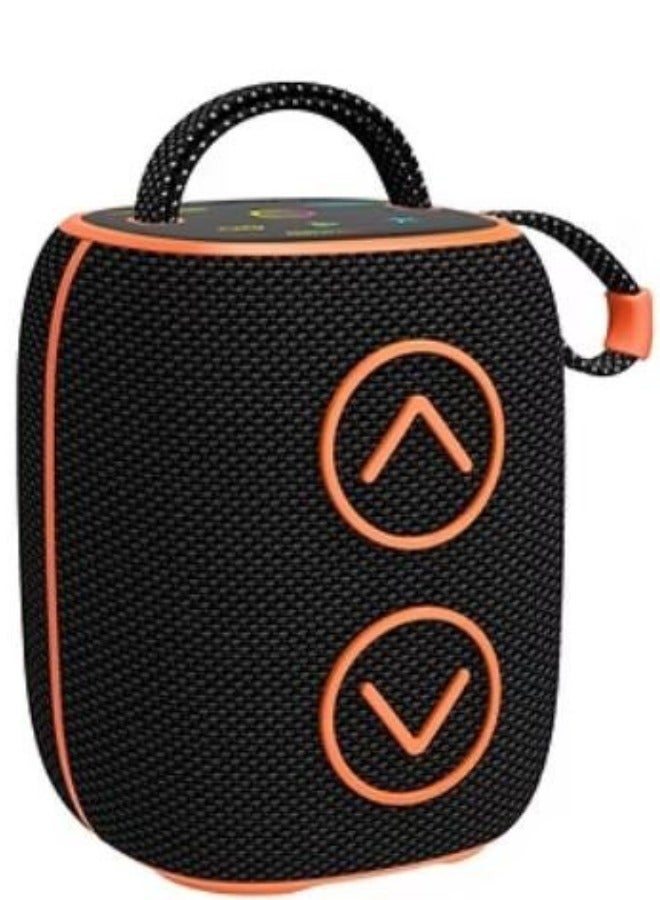 Haino Teko Germany S43 Portable Speaker With Button Control and RGB Colour Black - Image 1