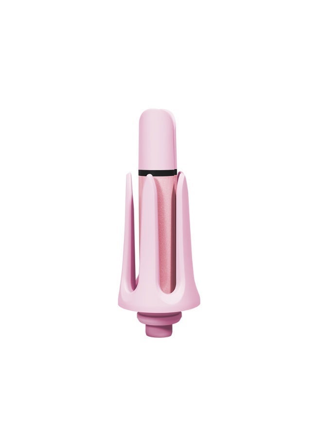 porodo Portable Autatiomc 5 In 1 Hair Styling Tool 50W with Auto-Wrap Curling and Straightening / 5 Styling Modes / 5 Heat Levels / Safe Auto Shut-Off / PTC Even Heating - Pink - Image 5
