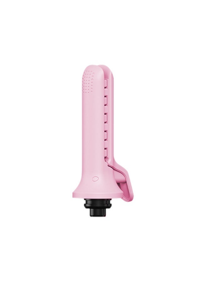 porodo Portable Autatiomc 5 In 1 Hair Styling Tool 50W with Auto-Wrap Curling and Straightening / 5 Styling Modes / 5 Heat Levels / Safe Auto Shut-Off / PTC Even Heating - Pink - Image 2