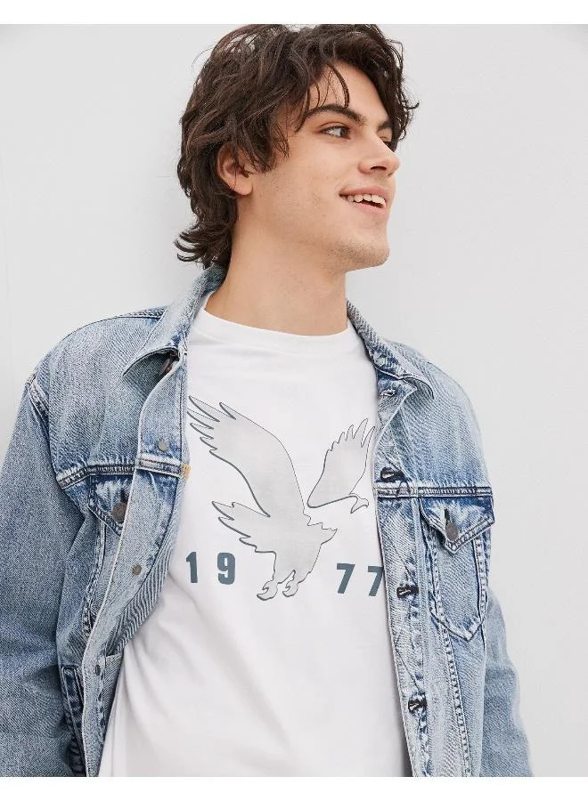 American Eagle AE Super Soft Logo Graphic T-Shirt