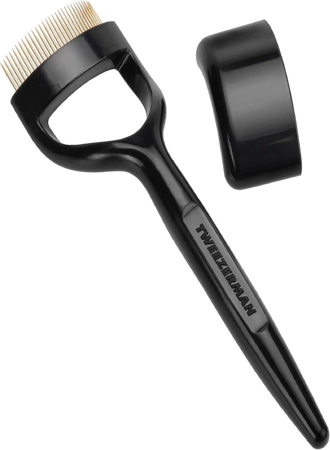 Tweezerman Curl 38 Lash Comb - Eyelash Comb Separator for Almond Shaped Eyes - Image 1