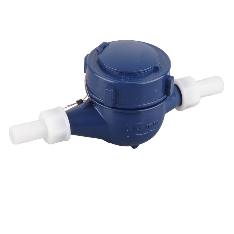DN15 Garden Home Plastic Cold Water Meter Single Water Flow Wet Table Measuring Tool - Image 2