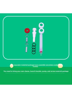 (Purchase Price) Water Rocket With Parachute Complete Set Of Manufacturing Materials Package Scientific Experiment Including Two-Stage Water Rocket-Color:Secondary Rocket [one Separator]