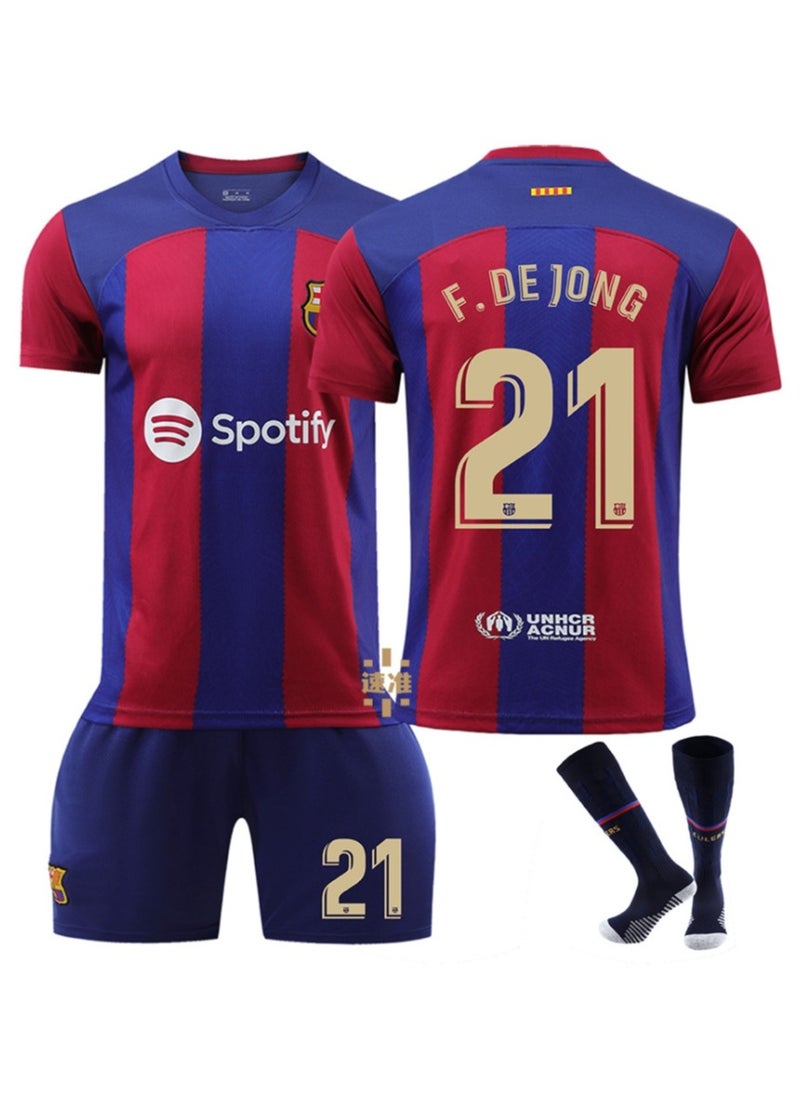 KUYING - New Breathable And Sweat Wicking Football Jersey - Image 1