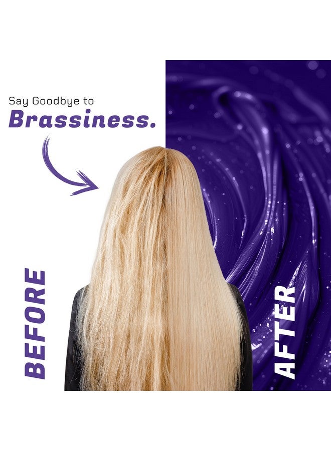 ناو بيوتي شامبو ناو بيوتي المغذي للشعر الأشقر المصبوغ - شامبو بنفسجي - يزيل اللون النحاسي - يرطب - نباتي - آمن على الشعر المصبوغ - خالٍ من البارابين والكبريتات - للرجال والنساء - 32 أونصة - Image 3