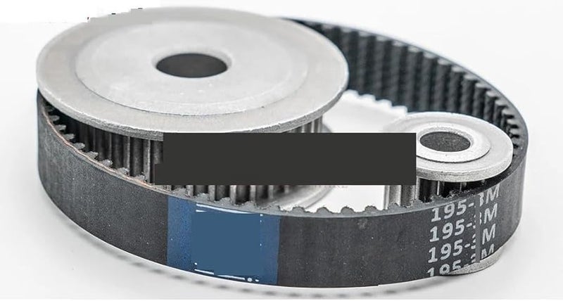 3M HTD 3mm Pitch Timing Pulley Set 20T 40T 15mm Width 270mm Belt Perimeter - Image 3