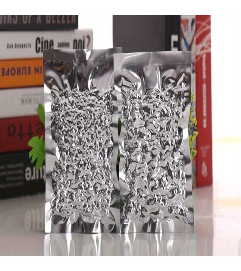 Silver Foil Mylar Vacuum Bags 10 Pack 7.87x11.81inch For Food Storage - Image 3