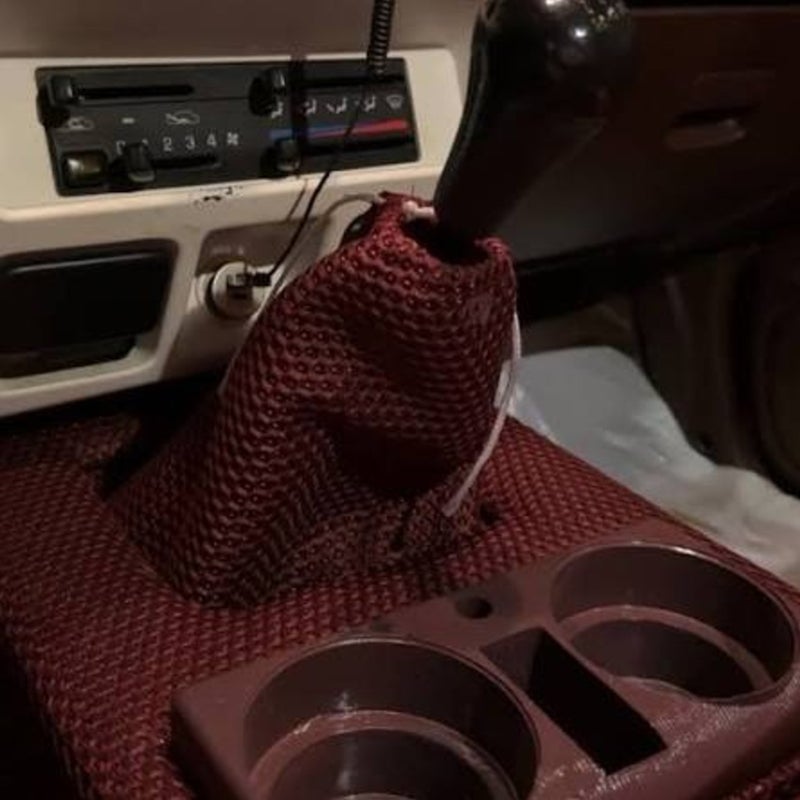 Interior Gear Shift Trim for Nissan Datsun 2008–2015 Burgundy ABS Finish Elegant Cabin Enhancement Design - Image 4
