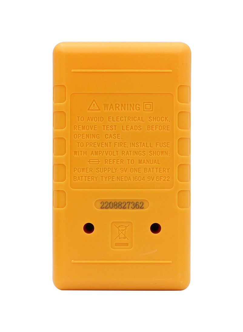 ALDA Digital Multimeter - Yellow  - Image 4