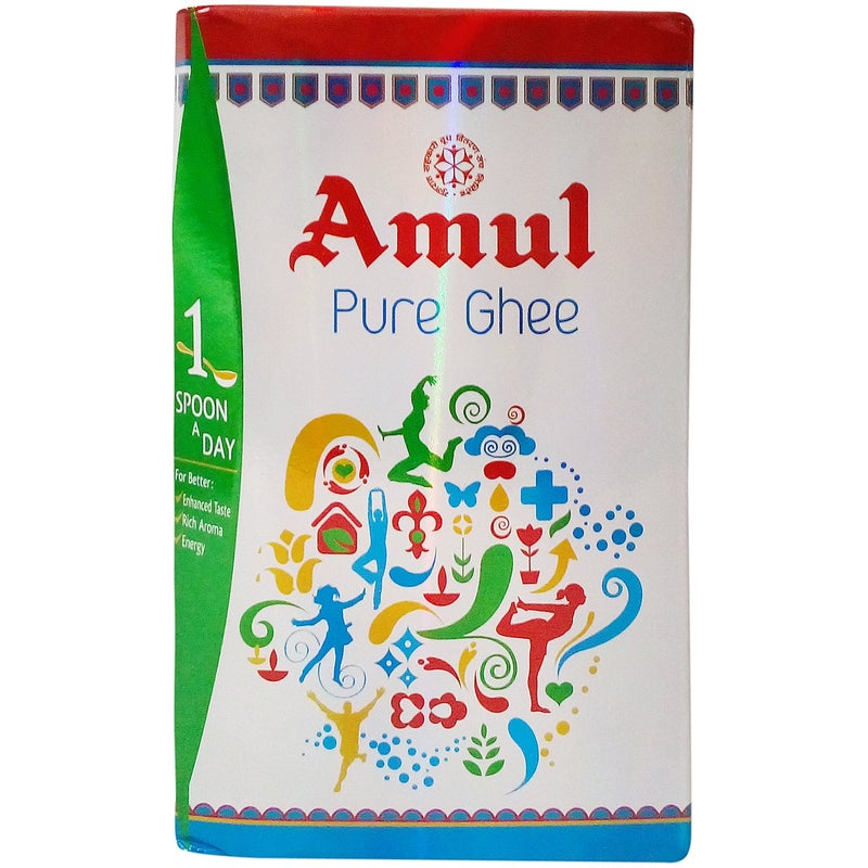 Amul Pure Ghee, 1 Liter Carton - Image 3