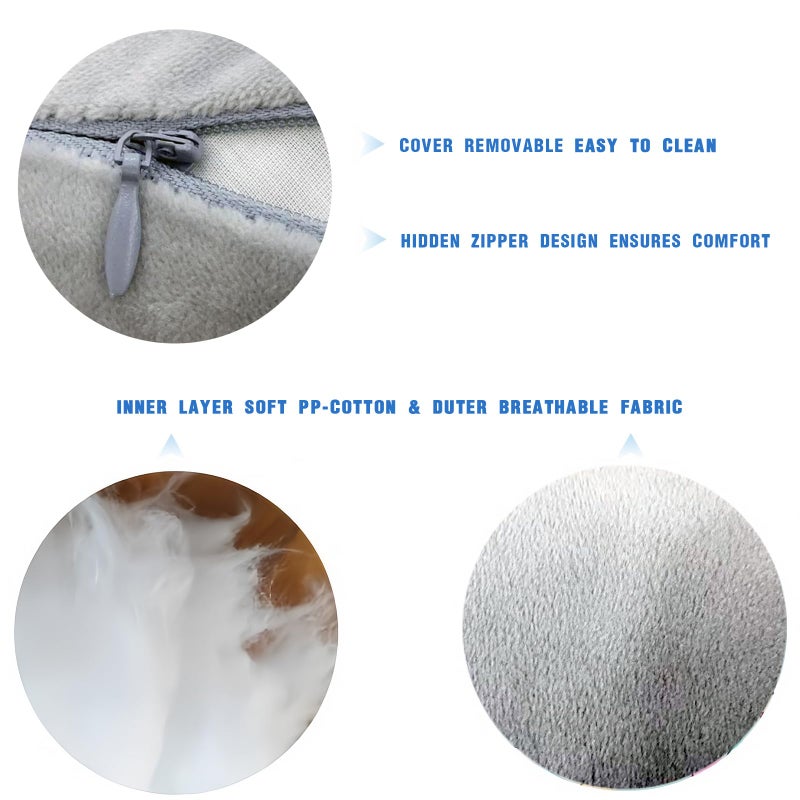 bibahala Armpit pillow Underarm Pillow 2PCS Used for Long-term Bed Rest to Maintain Axillary Dryness Ventilation Breathability Sweat Absorption Postoperative Nursing and Rehabilitation for Elderly Patients - Image 5