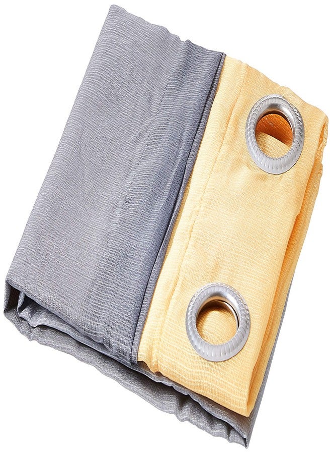 ACHIM Rainbow - Single Grommet Panel - 52 x 84 Grey - Image 1