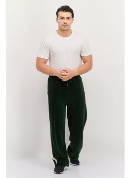 Men Regular Fit Velour Straight Leg Pants, Storm Green - pzsku/Z942A103671DFDA7060DEZ/45/_/1737642590/d845b97f-0355-496b-9584-5929798dd476