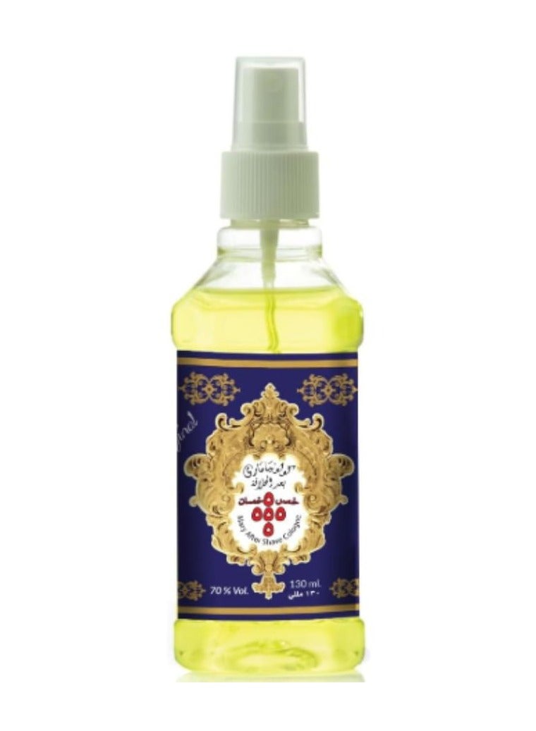 خمس خمسات اسبراى كولونيا برائحة الليمون 130 مل