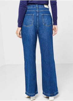 WHISTLES High Waist Straight Jeans  - Image 2