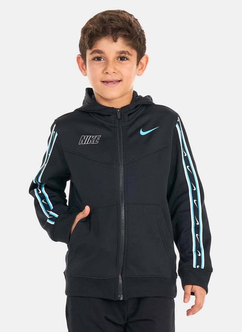 Nike Kids' Sportswear Repeat Full-Zip Hoodie (Older Kids)