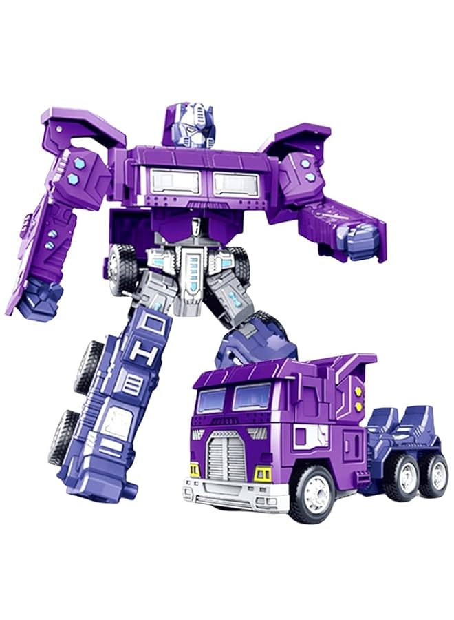 SYOSI Transformers Action Figure Flexible Deformed Car Robot Toy Optimus Prime 2In1 Transforming Cars Converting Toys For Kids Ideal Gift - Image 1