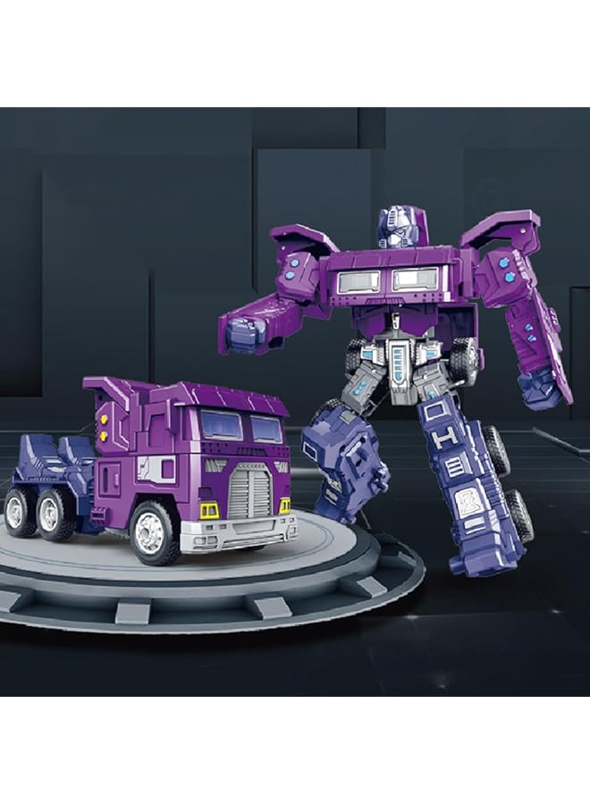 SYOSI Transformers Action Figure Flexible Deformed Car Robot Toy Optimus Prime 2In1 Transforming Cars Converting Toys For Kids Ideal Gift - Image 2