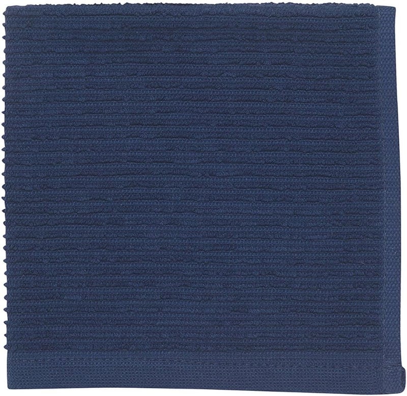 Now Designs Ripple Kitchen Dishcloth, Set of 4, Indigo Blue - Image 2