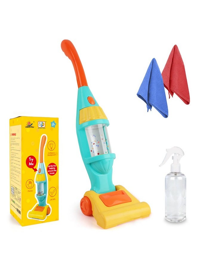 EP EXERCISE N PLAY EP EXERCISE N PLAY Kids Vacuum Cleaner Toy, Pretend Play, Toddler, Unisex, Primary Colors, Cleaning, Kids, Pretend Play Toy, Toddlers, Boys, Girls  - Image 1