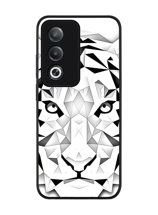 Stylizedd For Oppo A3 Pro / A80 Case,Slim fit Camera Protection, Shockproof Thin Phone cover - Poly Tiger - Image 1