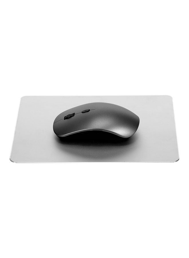 NIBEMINENT Metal Mousepad 19.5x14.5cm Silver  - Image 2