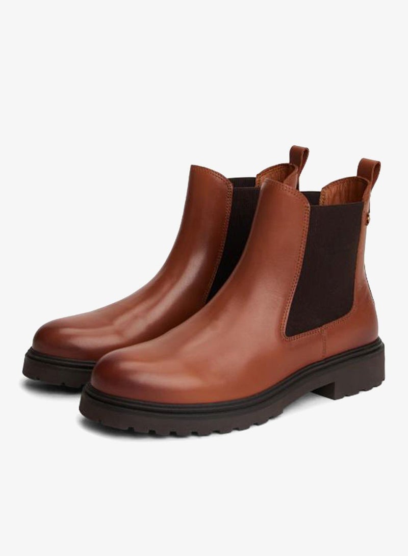 تومي هيلفيغر تشيلسي جلدي بنعل مدبب - Image 3