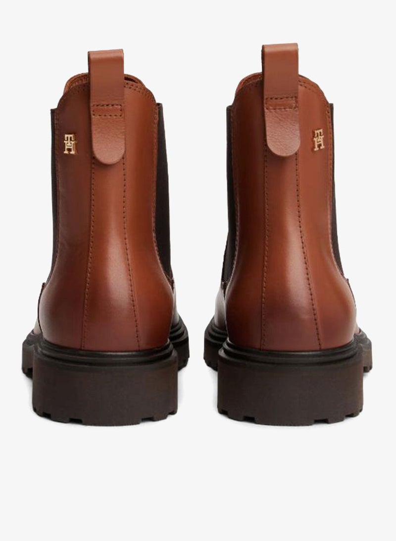 تومي هيلفيغر تشيلسي جلدي بنعل مدبب - Image 4