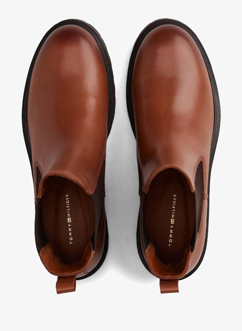 تومي هيلفيغر تشيلسي جلدي بنعل مدبب - Image 5