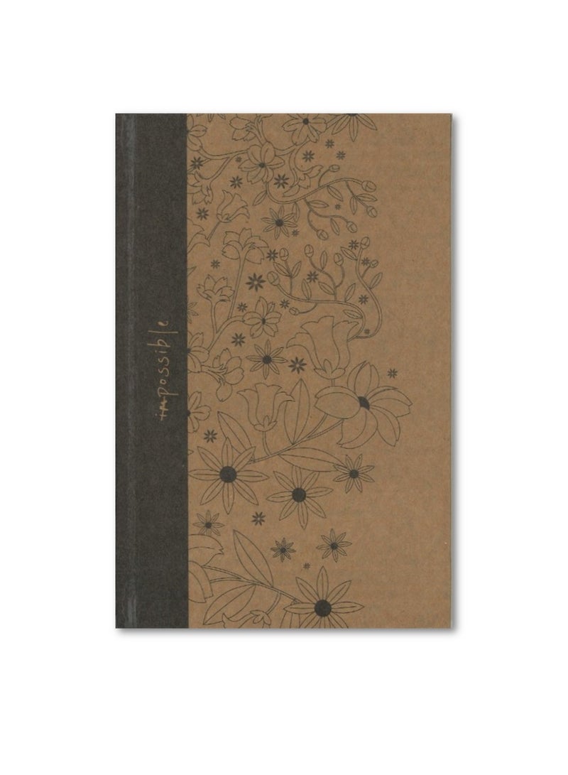 Psi 1-Piece A5 Size Hard Cover Single Line Notebook With 100 Sheets Assorted Designs - Image 3